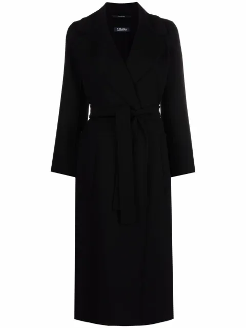 'S Max Mara 벨트 울 코트