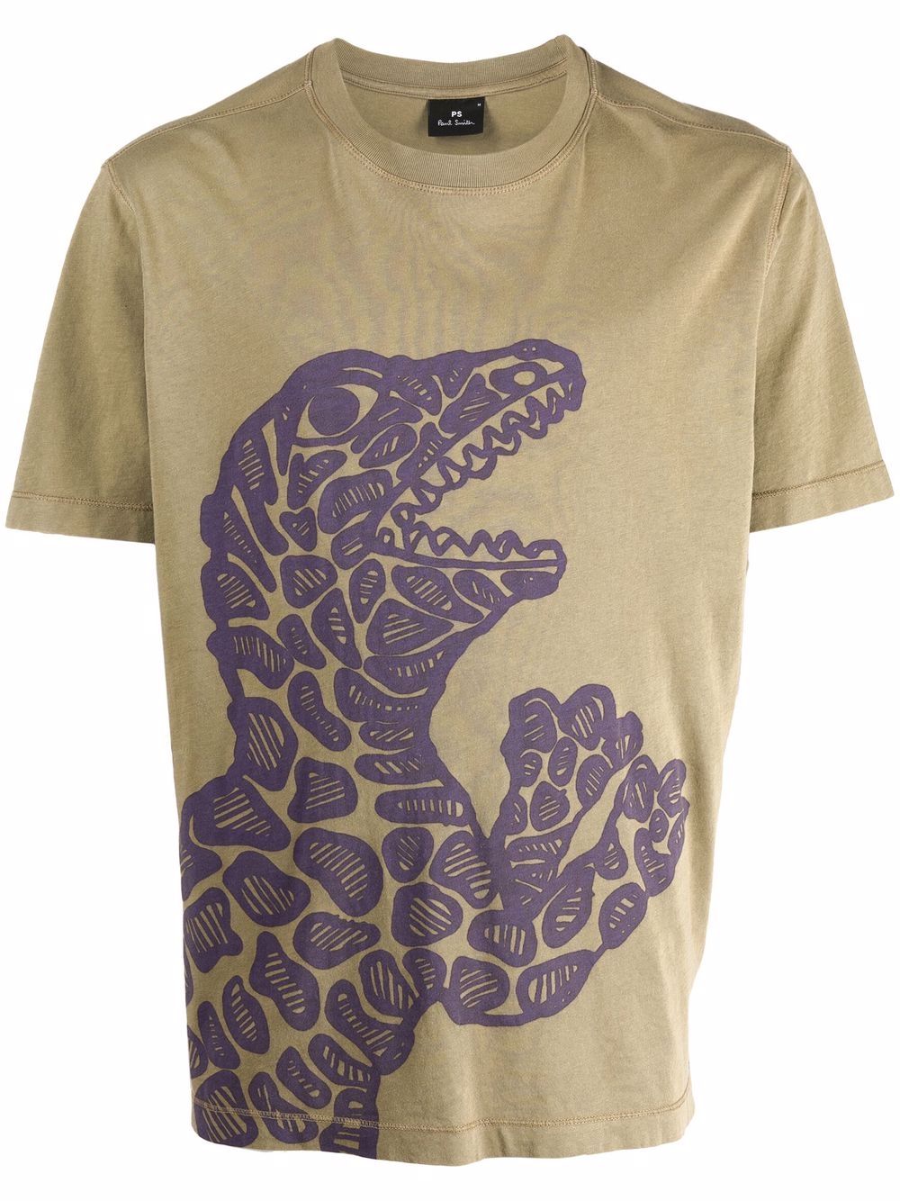 

PS Paul Smith abstract dinosaur print T-shirt - Green