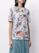 Erdem parrot-print T-shirt