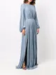 Elisabetta Franchi Maxikleid mit seitlichem Schlitz