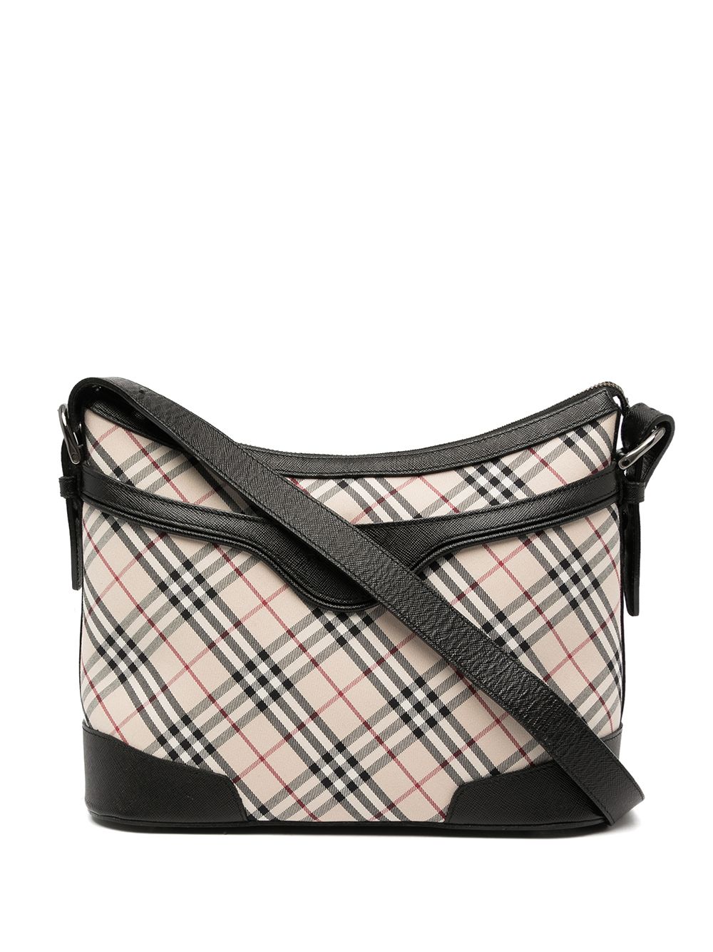 фото Burberry pre-owned сумка на плечо в клетку nova check