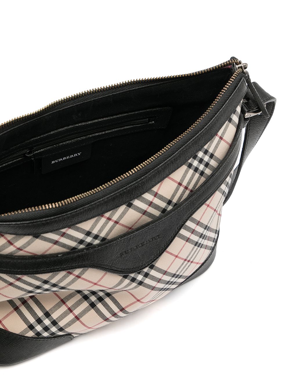 фото Burberry pre-owned сумка на плечо в клетку nova check