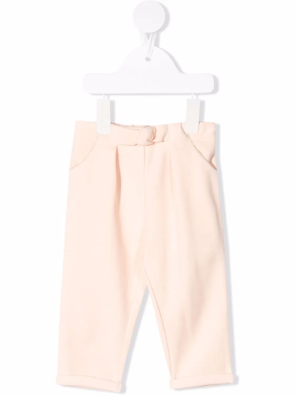 

Chloé Kids knot detail leggings - Pink