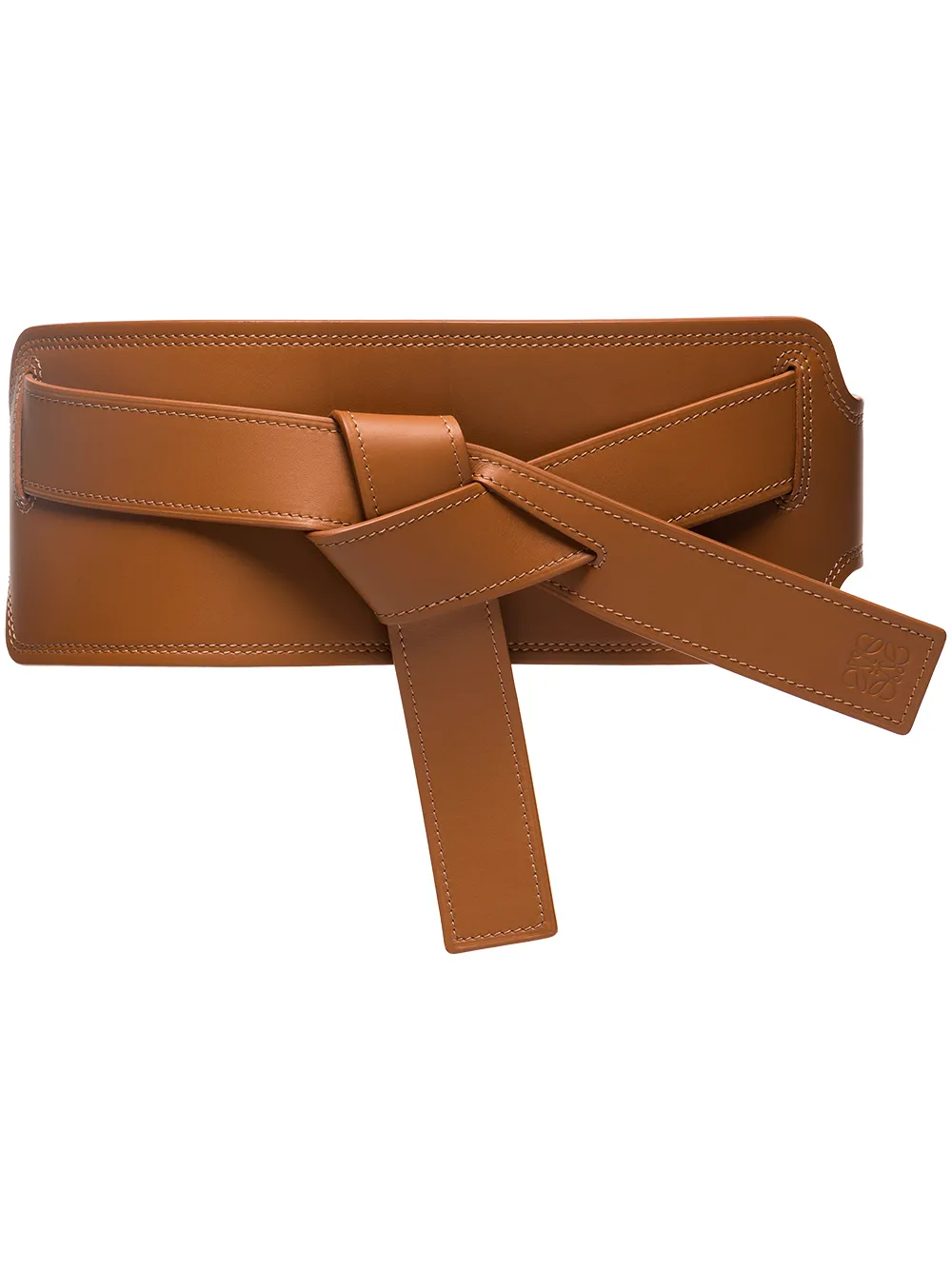 

LOEWE Gate wide belt - Brown