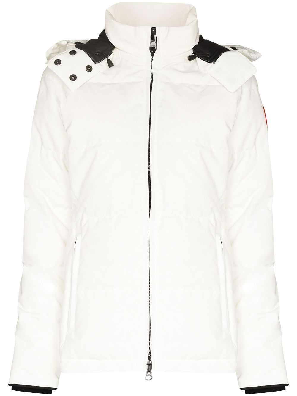 

Canada Goose Chelsea hooded parka coat - White