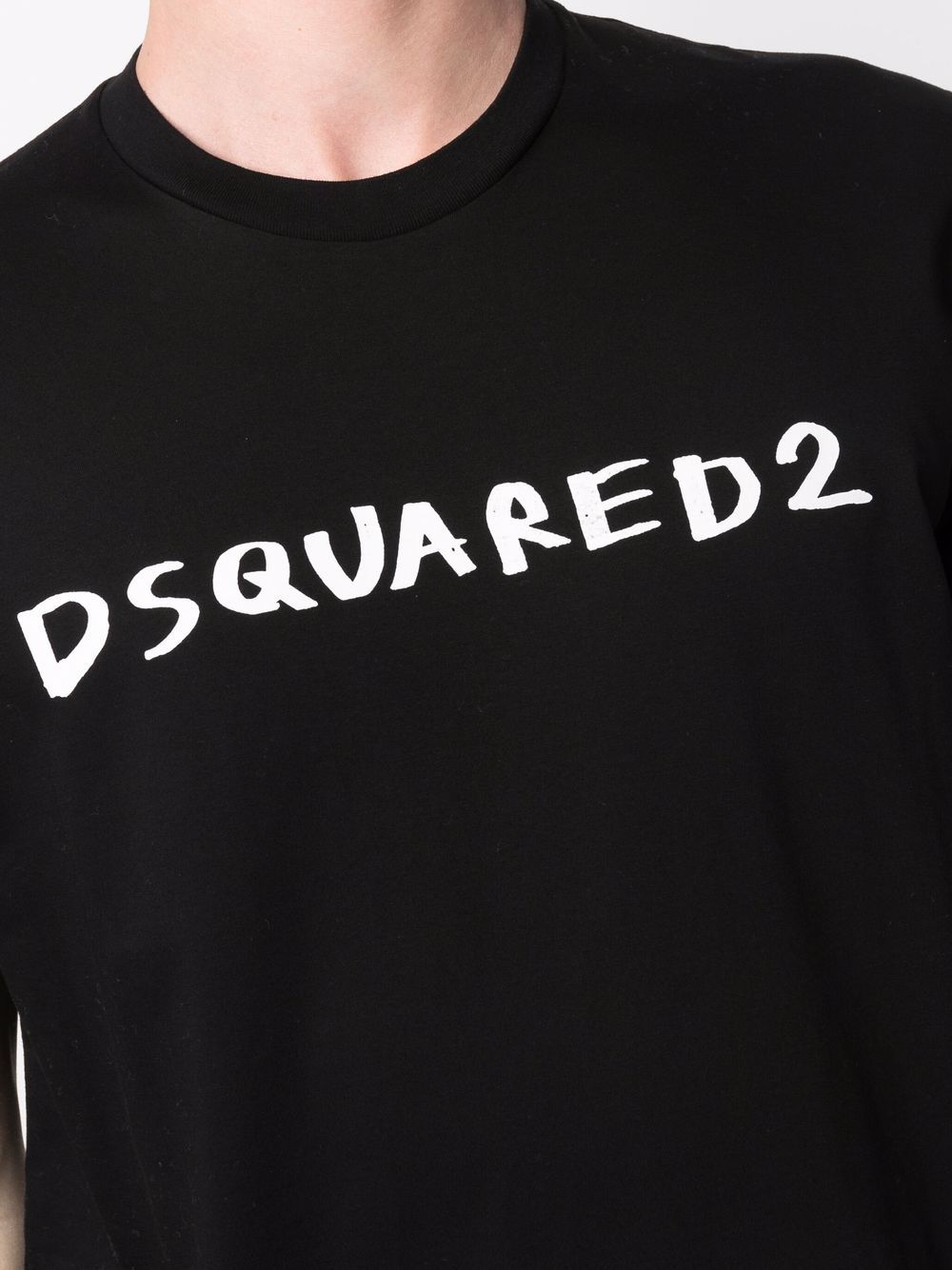 Dsquared2 logo-print short-sleeved T-shirt - Farfetch