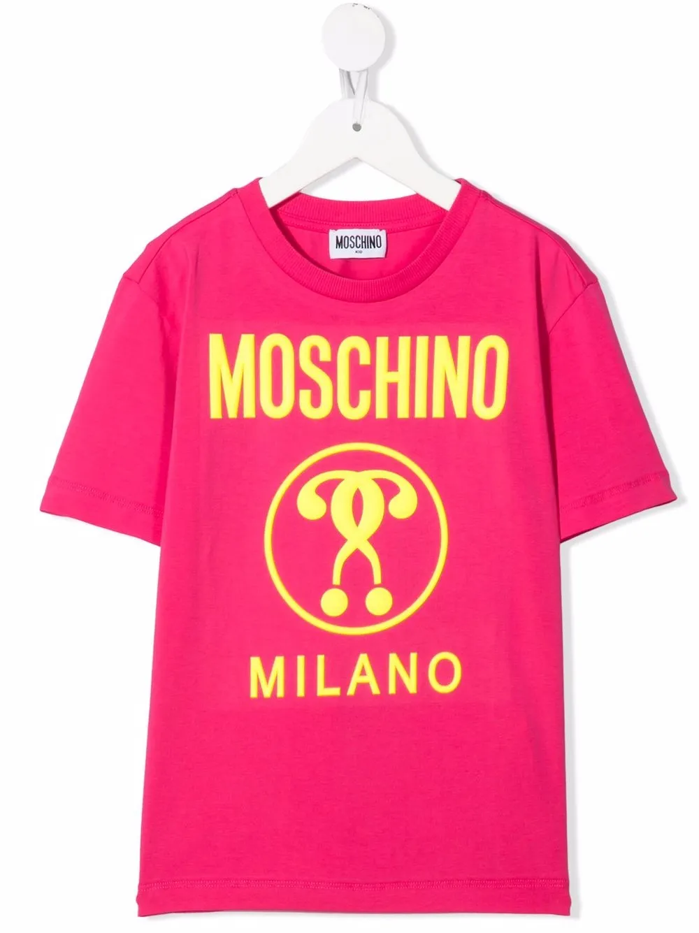 фото Moschino kids футболка с логотипом