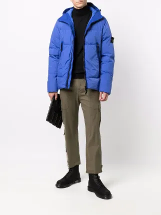 hooded padded jacket展示图