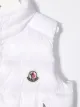 Moncler Enfant logo-patch down-feather gilet