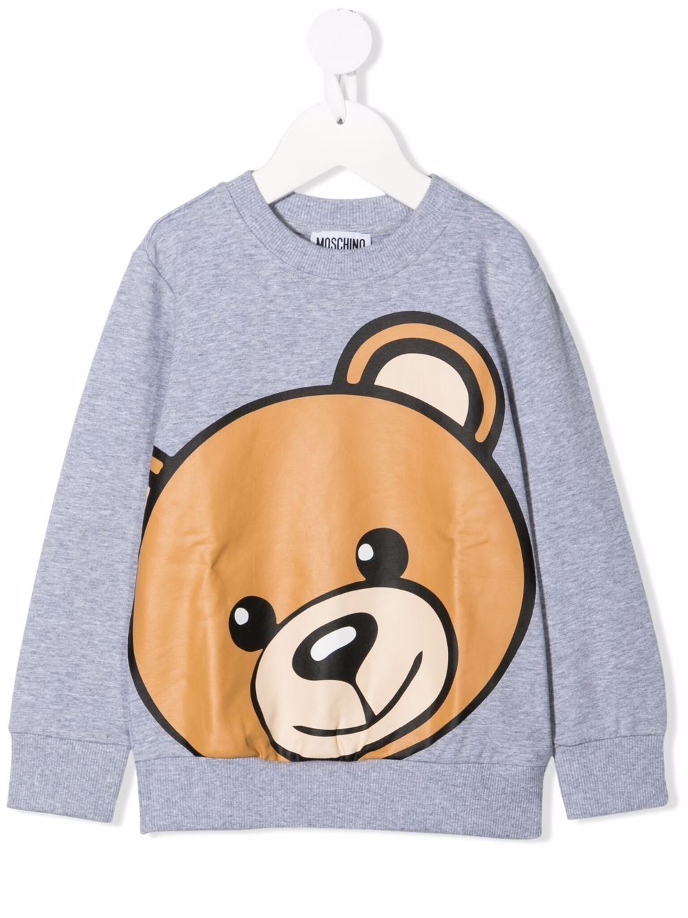 фото Moschino kids толстовка teddy bear и круглым вырезом