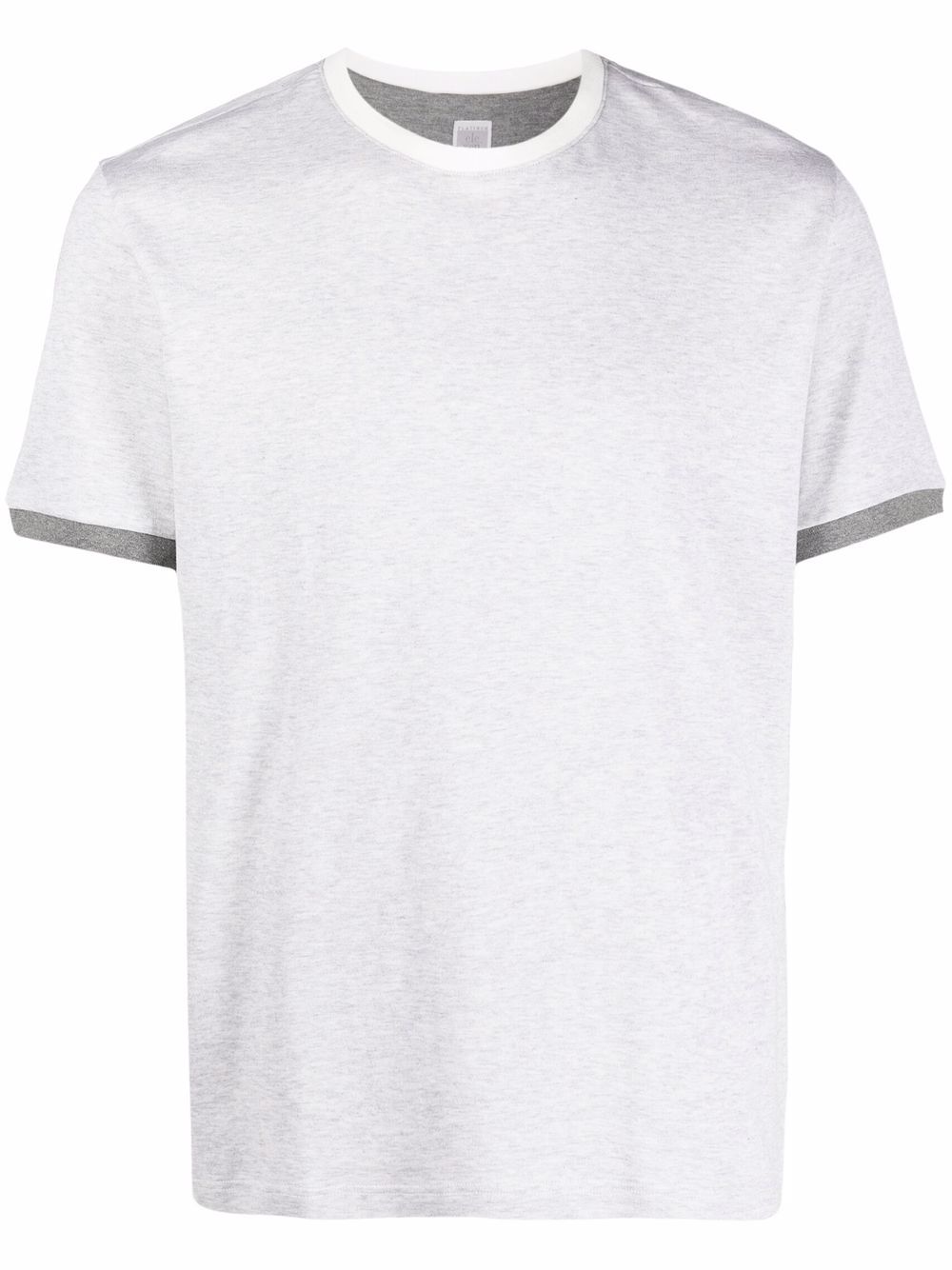 

Eleventy playera con cuello redondo - Gris