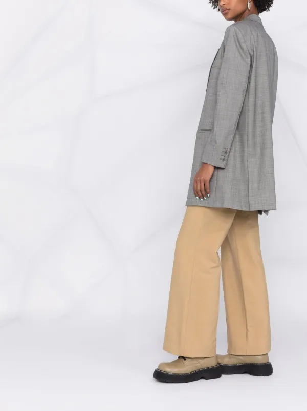 正規品★MAX MARA ボクシーフィット ジャケット Max Mara ボクシーフィット ジャケット | グレー | FARFETCH JP