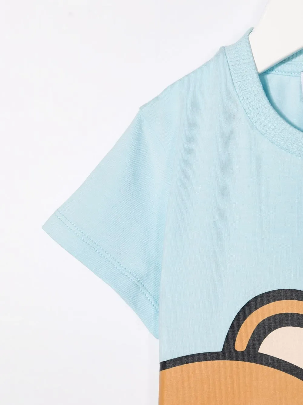 фото Moschino kids футболка с принтом toy bear