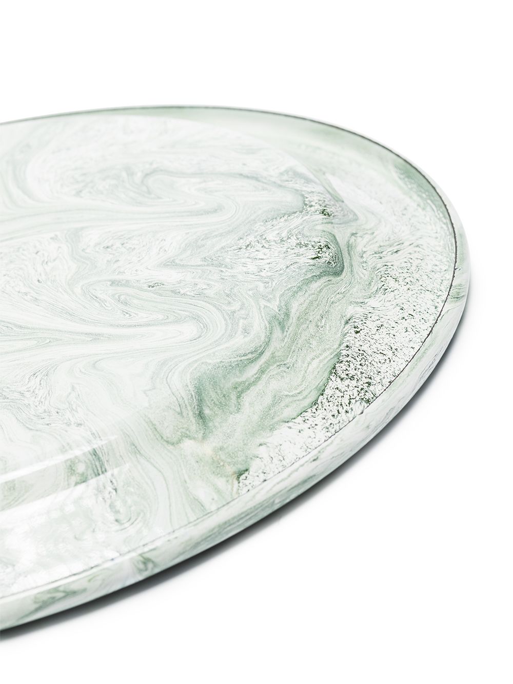 фото Hay hay green swirl dinner 26cm plate set of