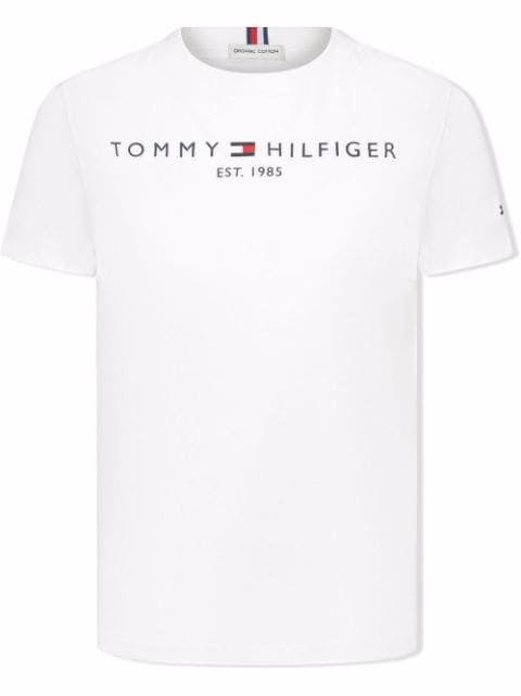 Tommy Hilfiger Junior TEEN logo-print organic cotton T-shirt