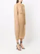 Atu Body Couture plissé sheer dress