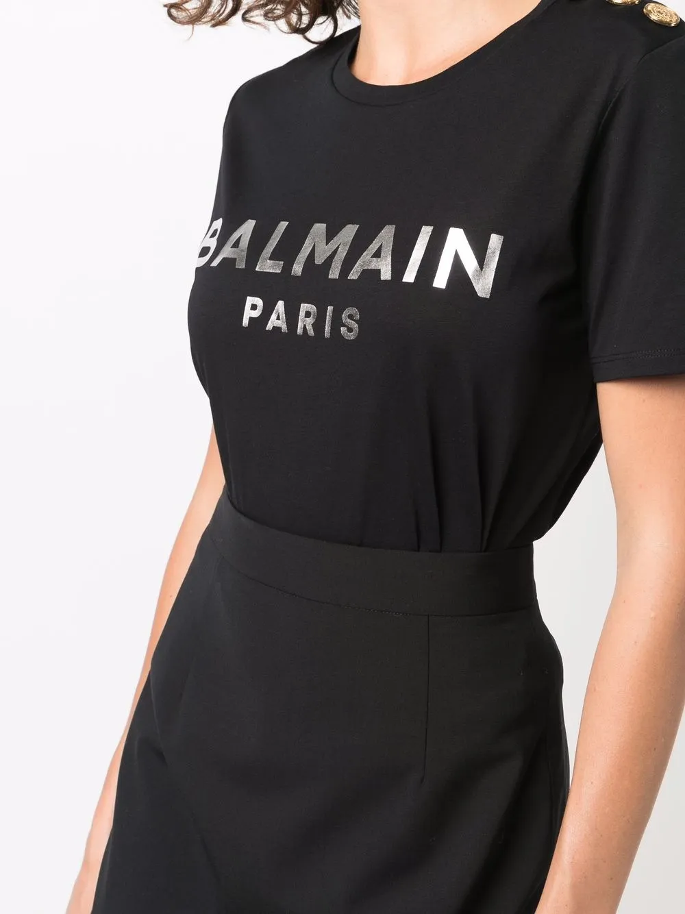 фото Balmain футболка с логотипом