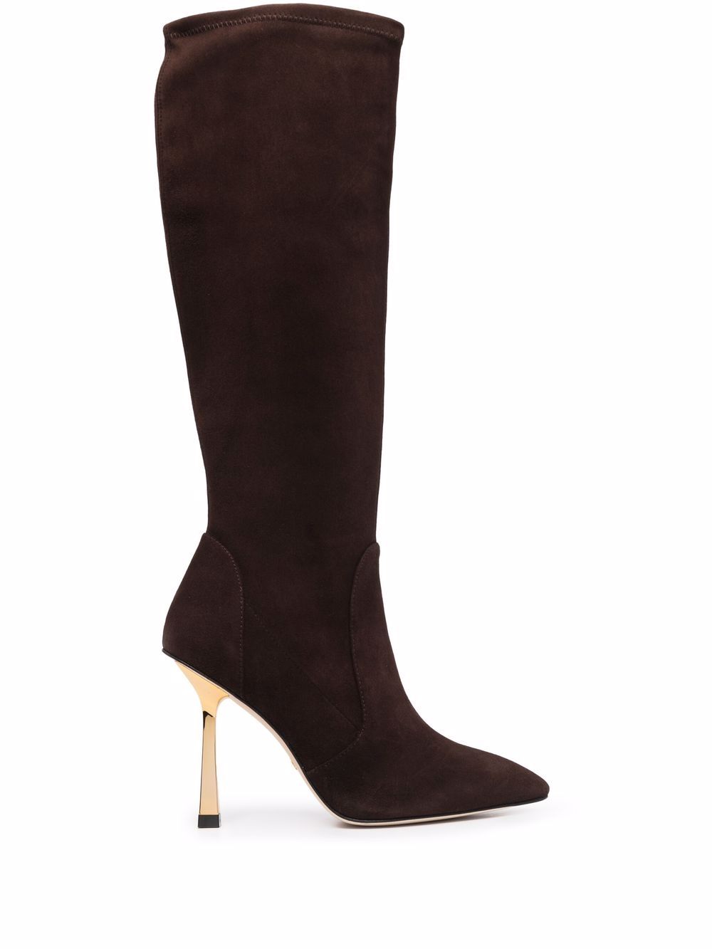 

Stuart Weitzman botas Max con tacón de 100mm - Marrón