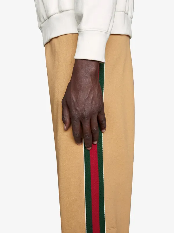 Gucci Web Sweatpants - Farfetch
