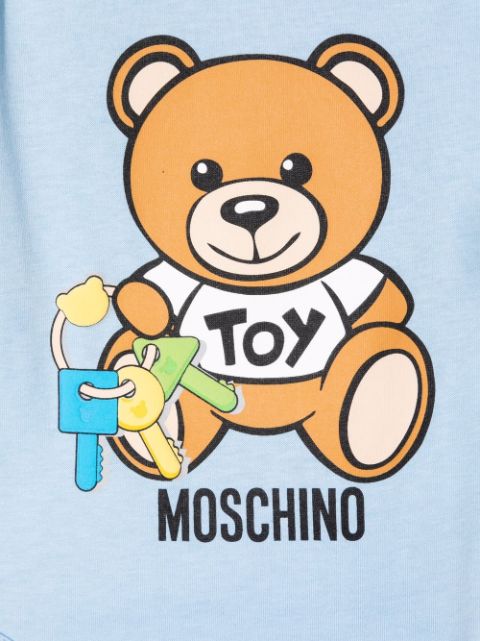 Shop Moschino Kids Toy bear bodysuit with Express Delivery - FARFETCH