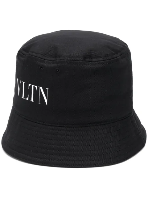 Valentino Garavani gorro de pescador con logo estampado