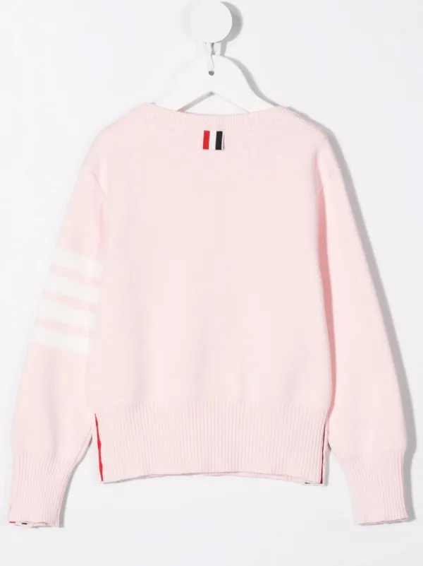 THOM BROWNE ピンク ニットセーター
