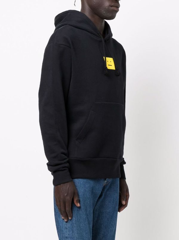 acne studios face patch jeans