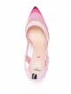 Fendi Sapato Colibrì com tela, tira posterior e salto 85mm