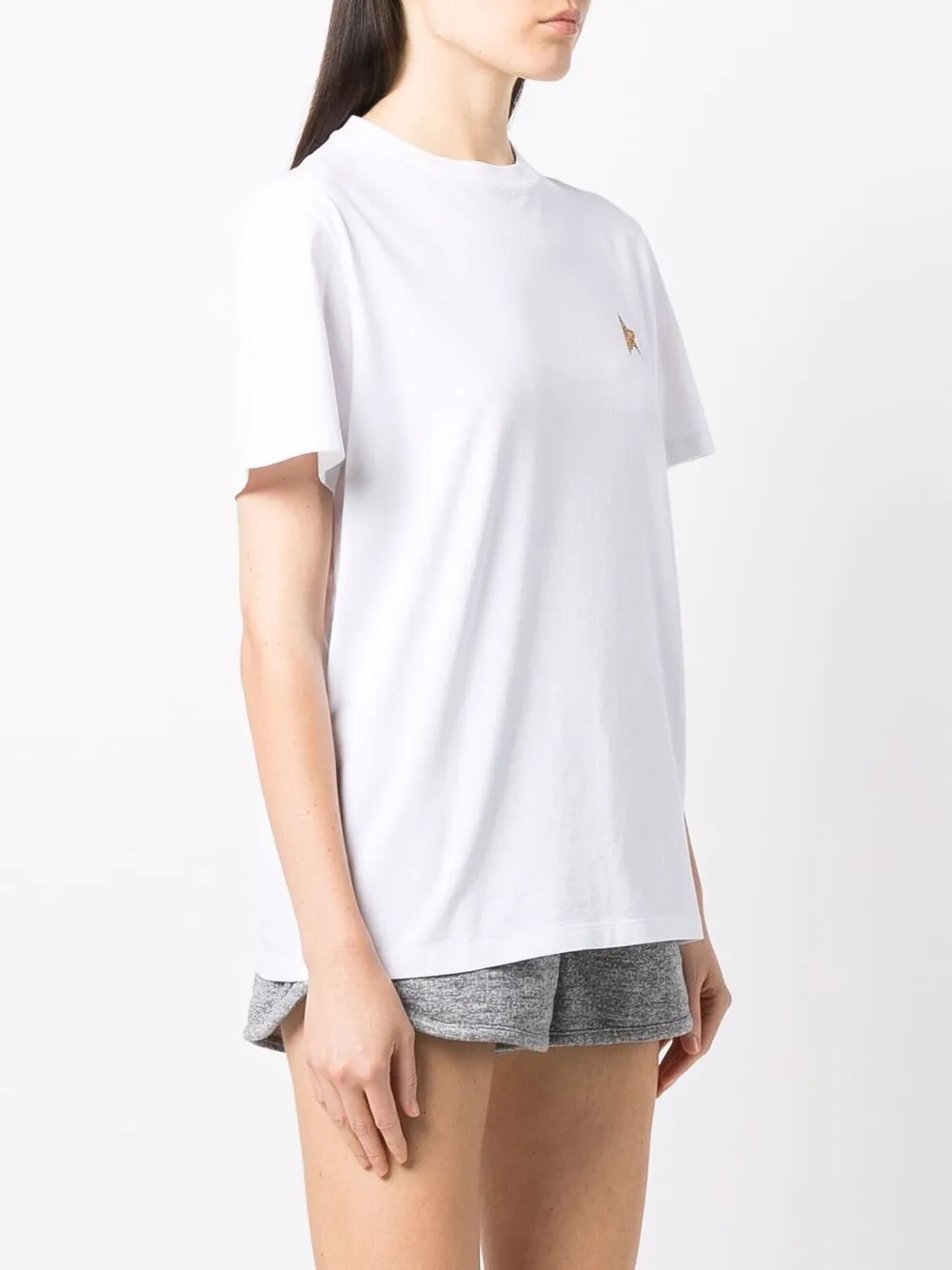 фото Golden goose футболка white star collection