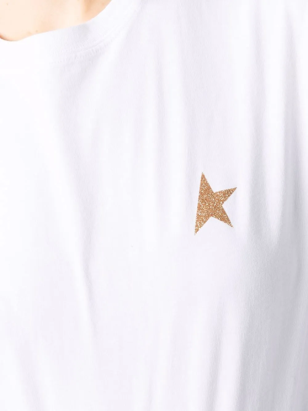 фото Golden goose футболка white star collection