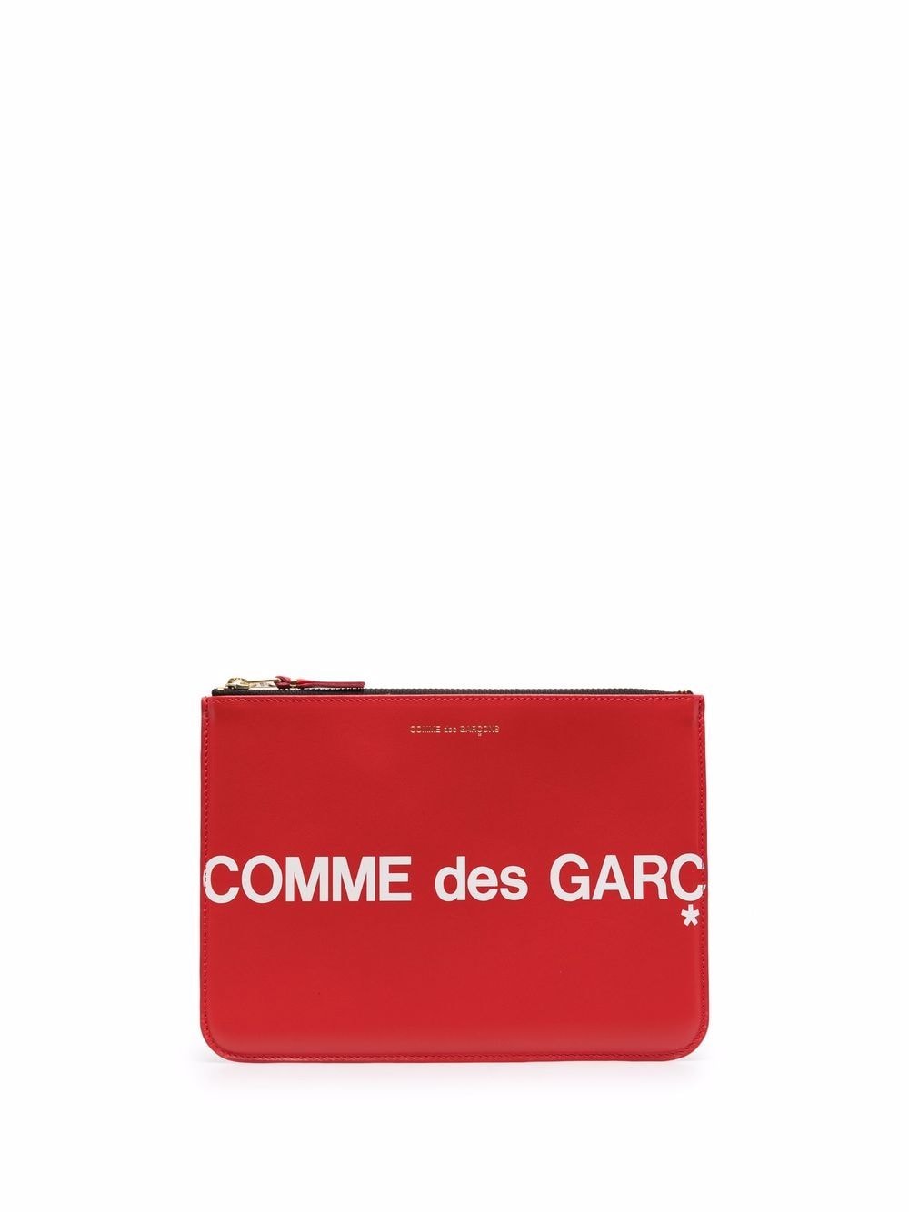 фото Comme des garçons клатч с логотипом