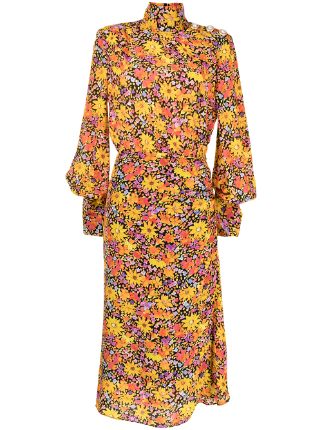 Rebecca Vallance Arles floral-print Midi Dress - Farfetch