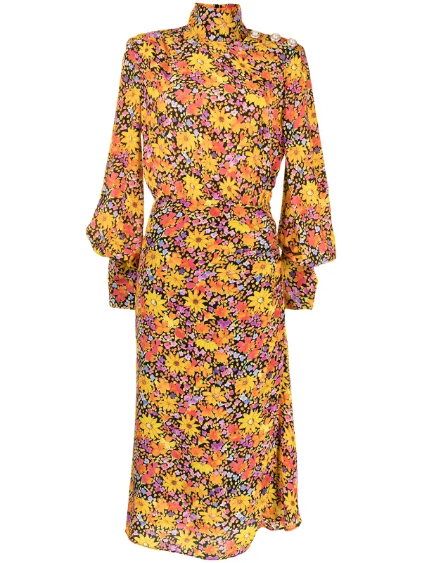 rebecca vallance orange dress
