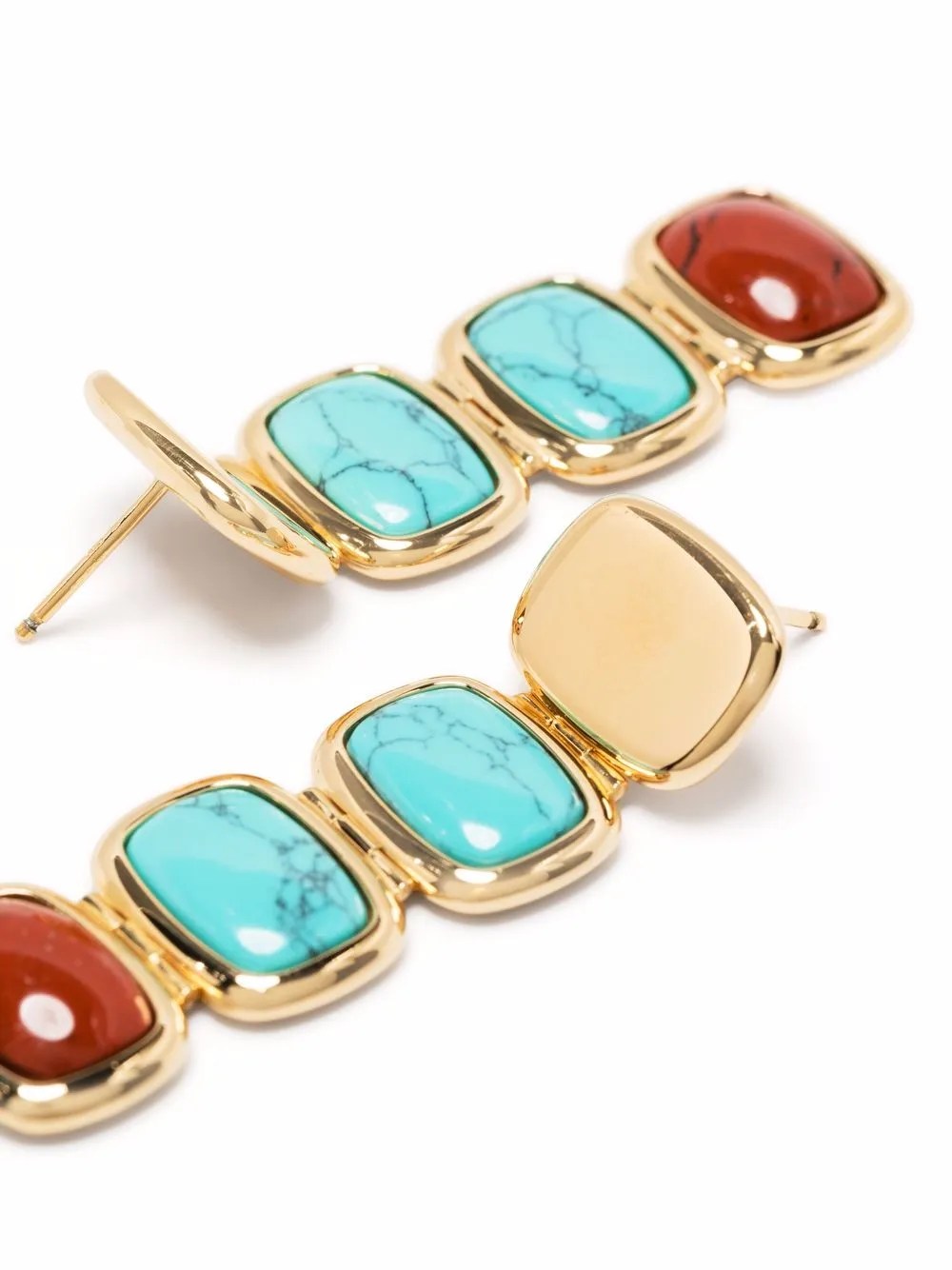  Ivi Skinny Toy 18kt Gold Drop Earrings 
