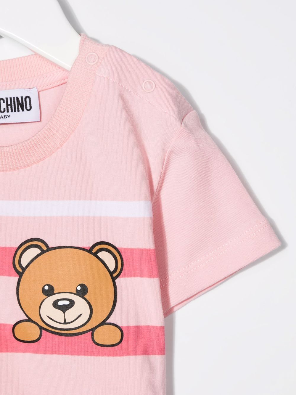 фото Moschino kids футболка с принтом