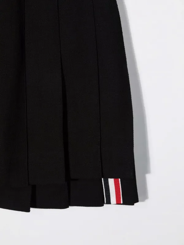 Thom Browne Kids プリーツ スカート | ブラック | FARFETCH JP