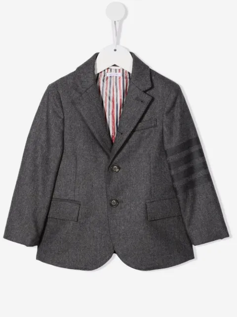 Thom Browne Kids single-breasted wool blazer