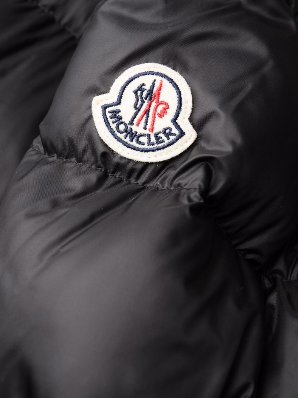 Moncler Abricotier Padded Long Jacket - Farfetch