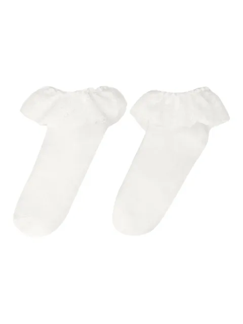 Maje lace-trim socks