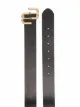 Maje Double M leather belt
