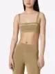 Marc Jacobs The Bandeau intarsia-knit top