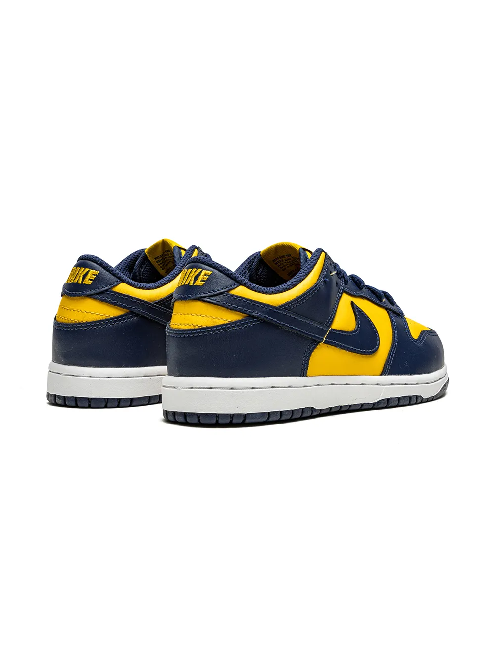 Shop Nike Dunk Low "michigan" Sneakers In Blue