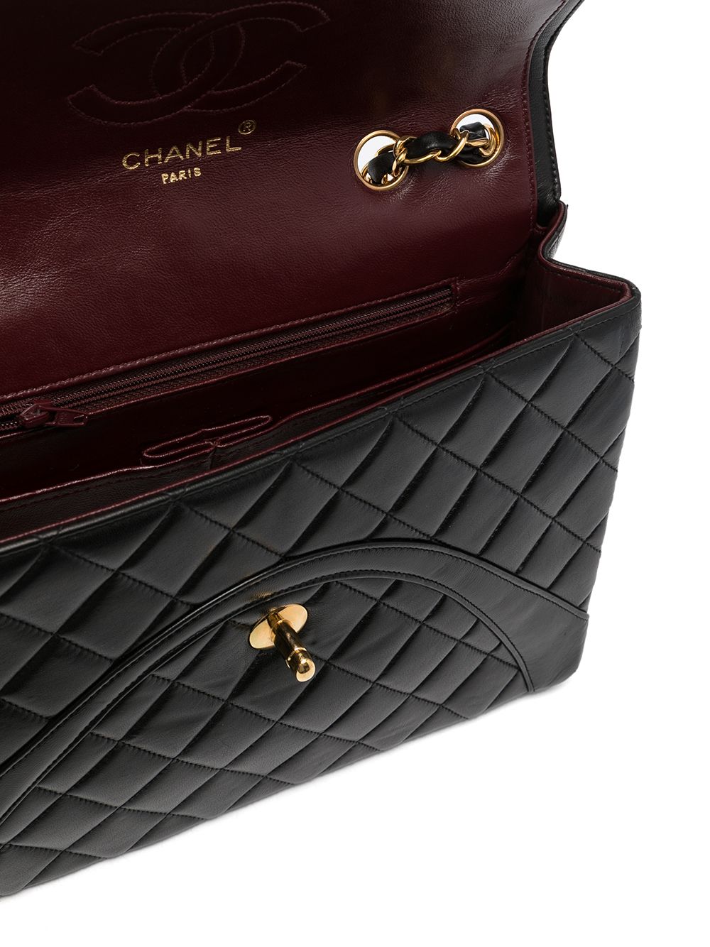 фото Chanel pre-owned сумка на плечо paris classic flap 1995-го года ограниченной серии