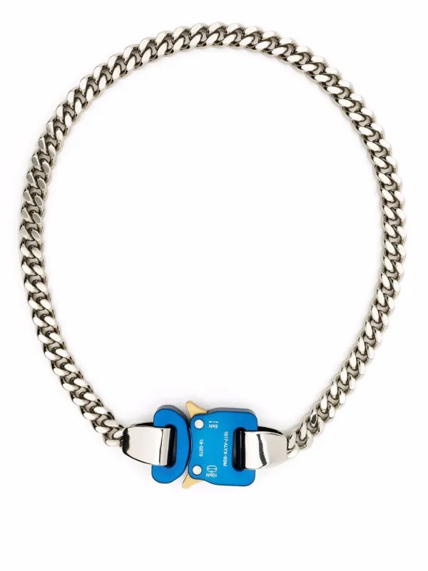 Hood By Air Lock Chain Necklace in Metallic for Men