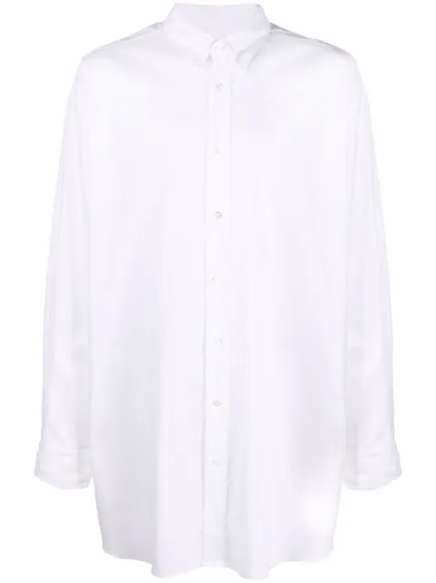 Maison Margiela long-length button-up shirt