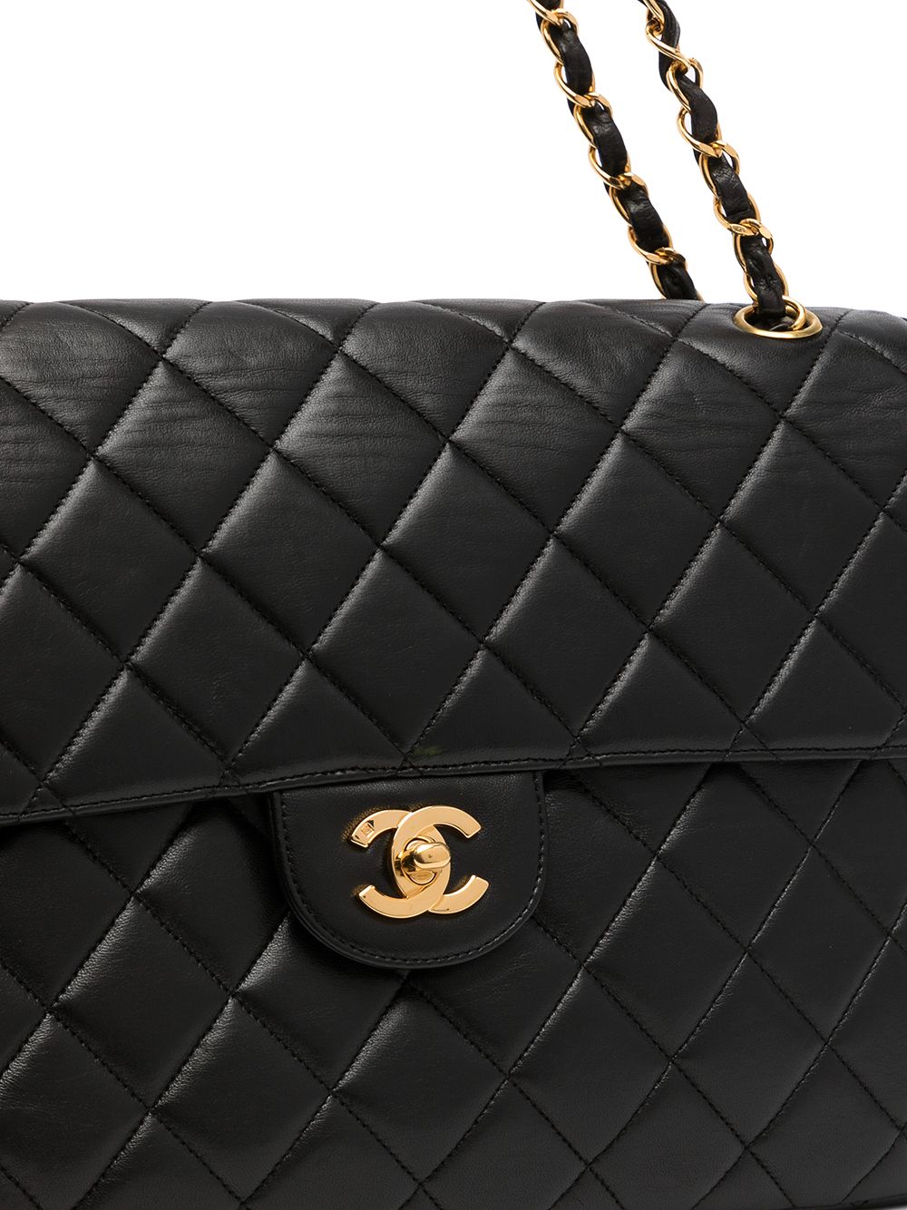 фото Chanel pre-owned сумка на плечо jumbo 1997-го года