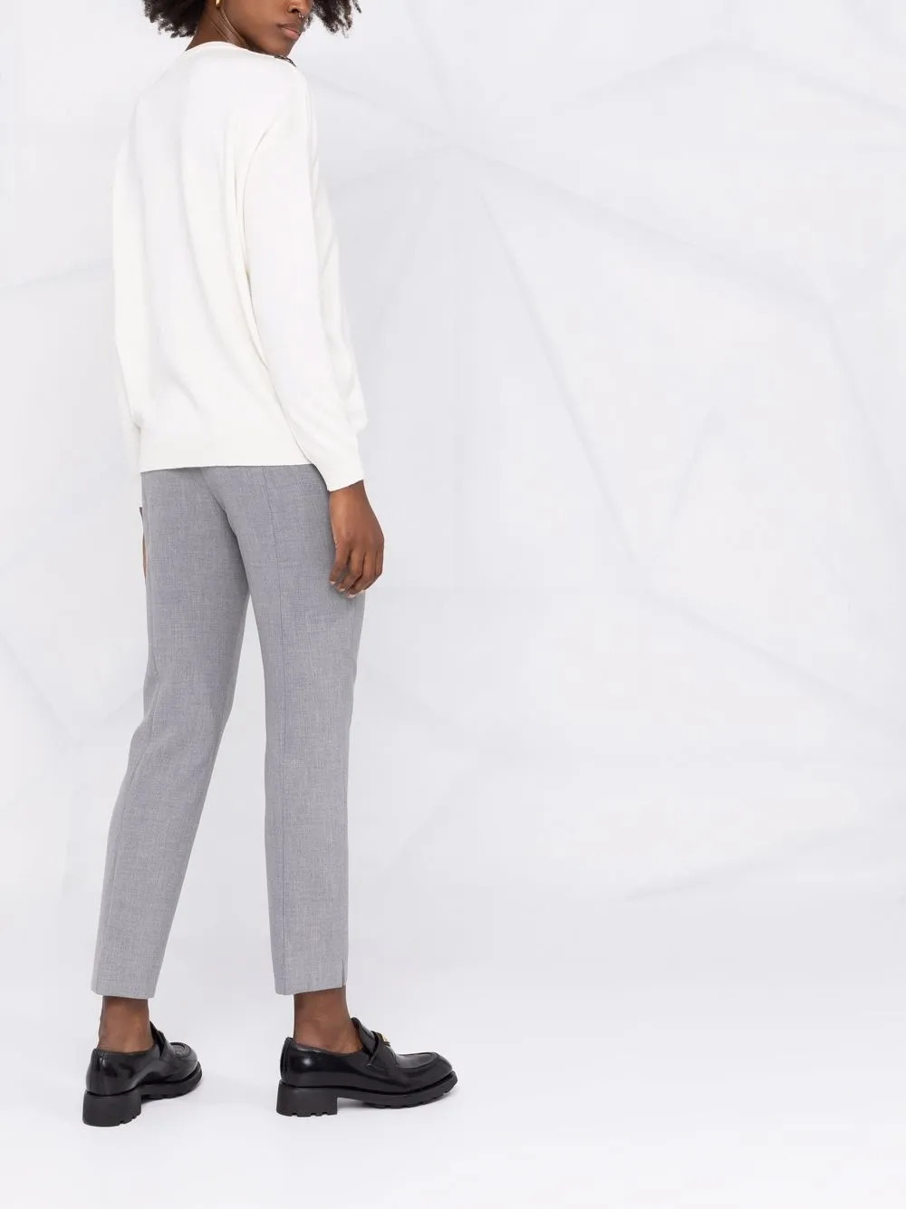 Peserico Pantaloni slim a vita alta | Abbigliamento | Image 4