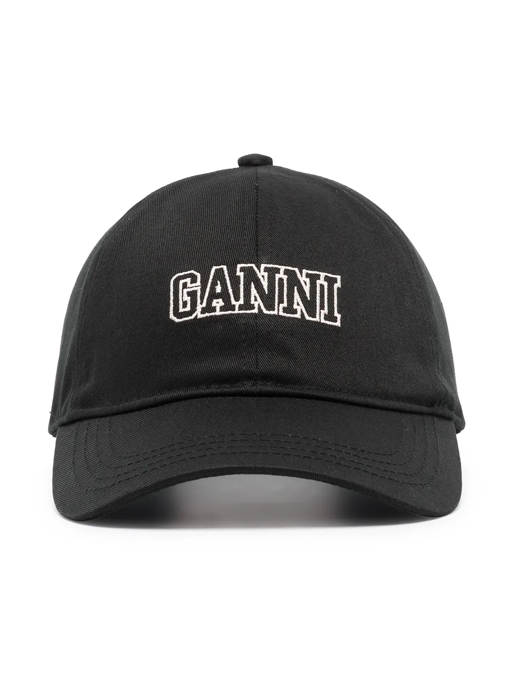 GANNI ガニー キャップ ロゴ ブラック 新品 - キャップ