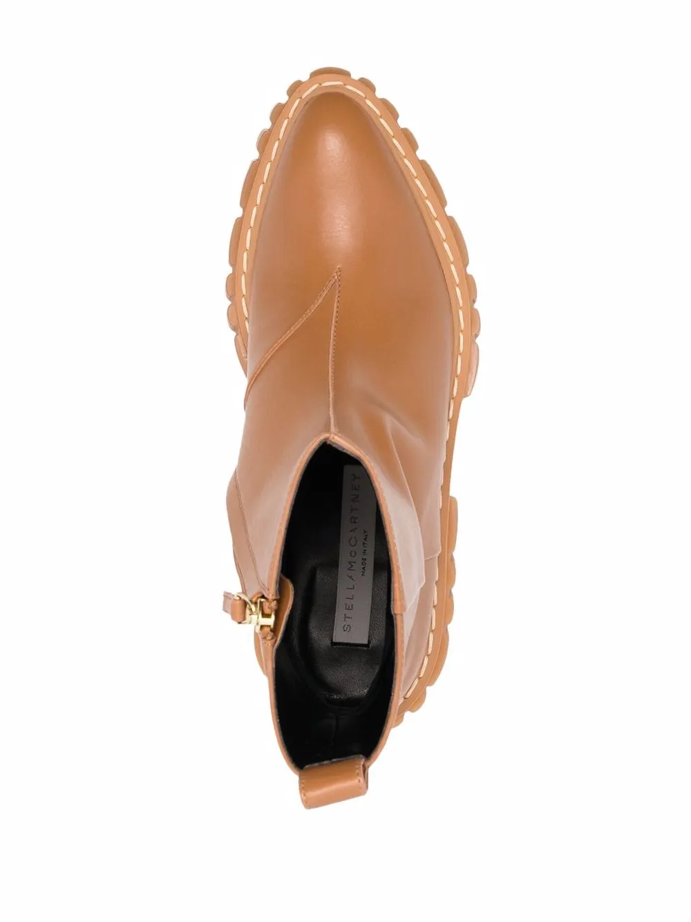 Stella Mccartney Emilie Platform Boot In 褐色