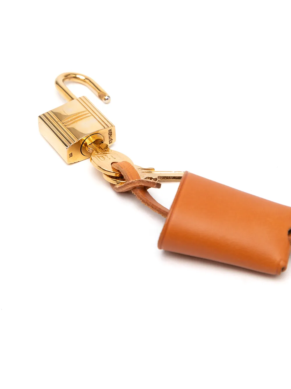 Hermès preowned Herbag Padlock And Key Fob Set Farfetch